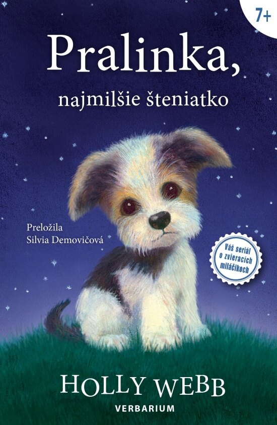 Obálka knihy Pralinka, najmilšie šteniatko