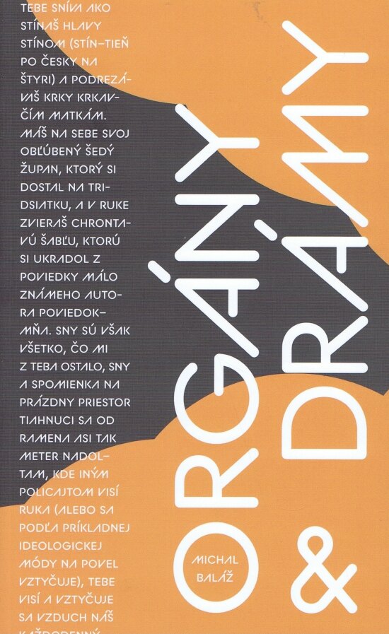 Obálka knihy Orgány a drámy