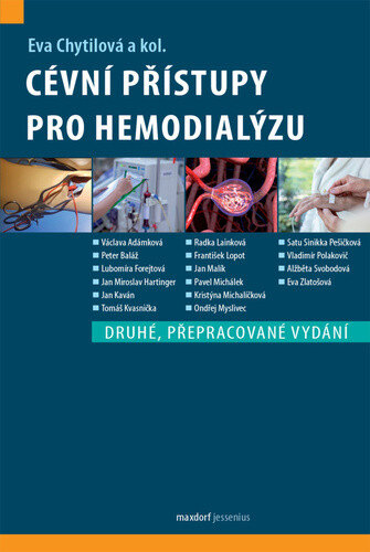 Obálka knihy Cévní přístupy pro hemodialýzu