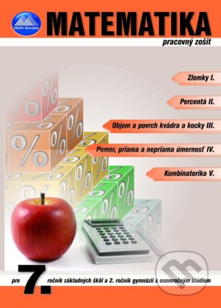 Obálka knihy Matematika 7 - Pracovný zošit