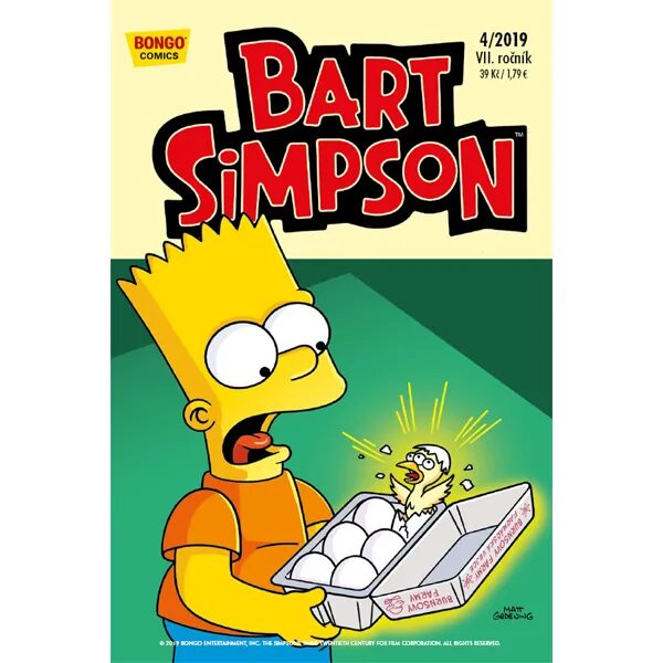 Obálka knihy Simpsonovi: Bart Simpson 04/2019
