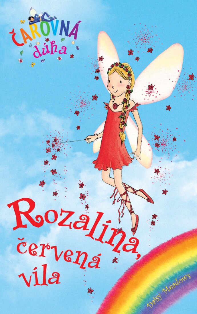 Obálka knihy Rozalína, červená víla (Čarovná dúha 1)