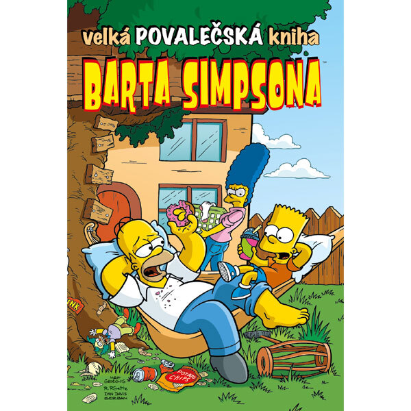 Obálka knihy Velká povalečská kniha Barta Simpsona