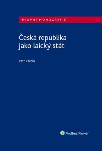 Obálka knihy Česká republika jako laický stát