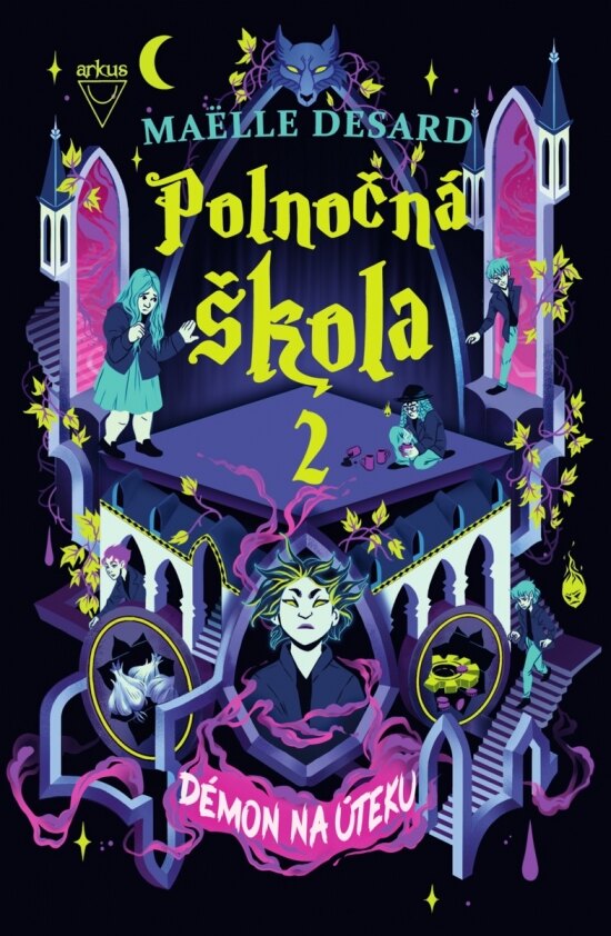 Obálka knihy Démon na úteku (Polnočná škola 2)