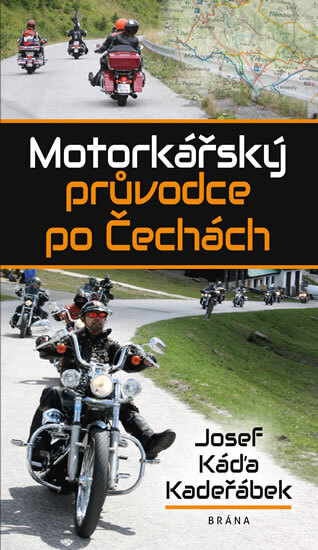 Obálka knihy Motorkářský průvodce po Čechách