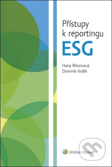 Obálka knihy Přístupy k reportingu ESG