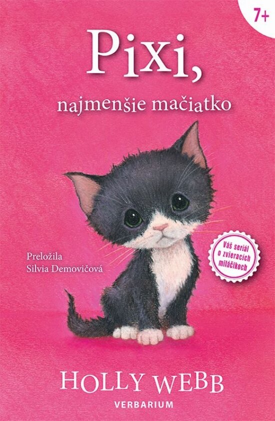 Obálka knihy Pixi, najmenšie mačiatko