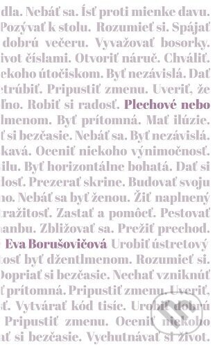 Obálka knihy Plechové nebo