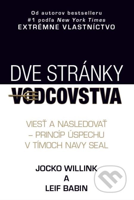 Obálka knihy Dve stránky vodcovstva