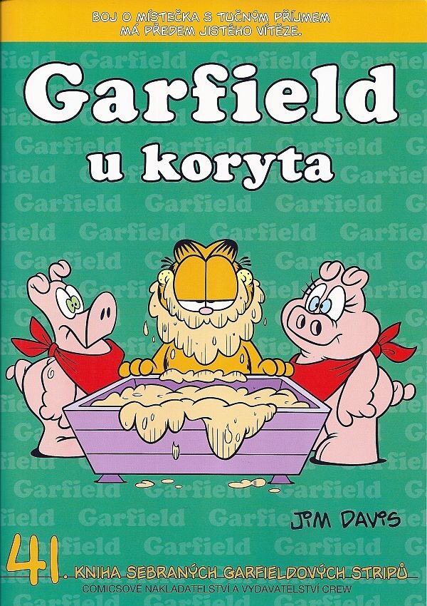 Obálka knihy Garfield: U koryta (č. 41)