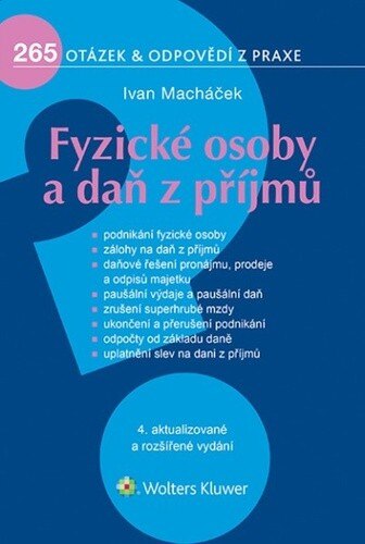 Obálka knihy Fyzické osoby a daň z příjmů