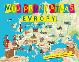 Obálka knihy Můj první atlas Evropy