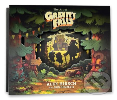 Obálka knihy The Art of Gravity Falls