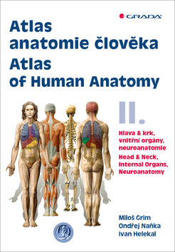 Obálka knihy Atlas anatomie člověka II.