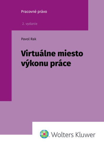 Obálka knihy Virtuálne miesto výkonu práce