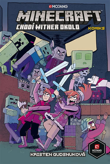 Obálka knihy Minecraft komiks 3 - Chodí wither okolo