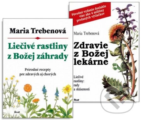 Obálka knihy Liečivé rastliny z Božej záhrady + Zdravie z Božej lekárne