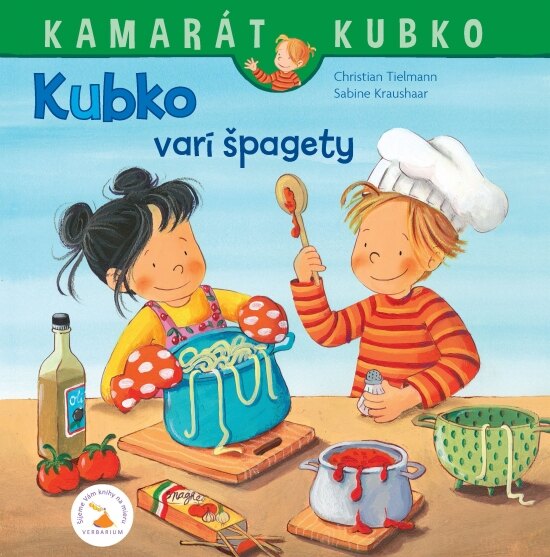 Obálka knihy Kubko varí špagety