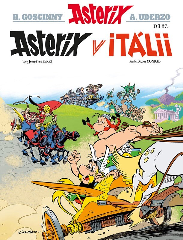 Obálka knihy Asterix 37 - Asterix v Itálii