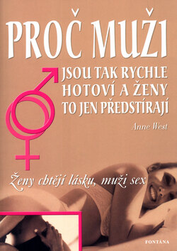 Obálka knihy Proč muži jsou tak rychle hotoví a ženy to jen předstírají