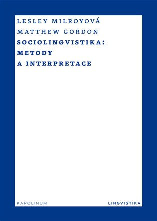 Obálka knihy Sociolingvistika
