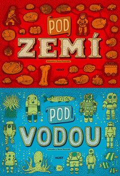 Obálka knihy Pod zemí Pod vodou