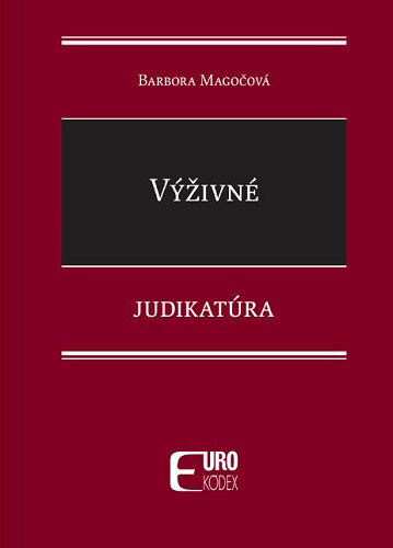 Obálka knihy Výživné - Judikatúra
