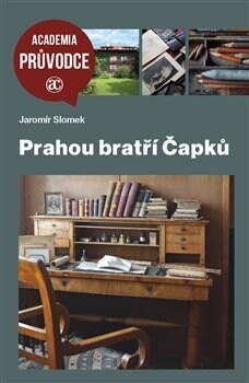 Obálka knihy Prahou bratří Čapků