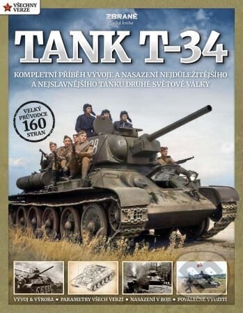 Obálka knihy Tank T-34 - upravené vydání