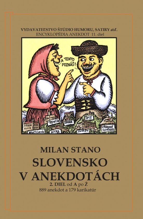 Obálka knihy Slovensko v anekdotách, 2. diel