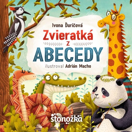 Obálka knihy Zvieratká z abecedy