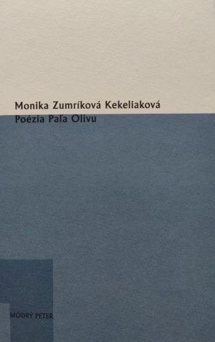 Obálka knihy Poézia Paľa Olivu