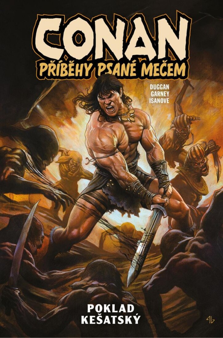 Obálka knihy Conan: Příběhy psané mečem 1 - Poklad ke