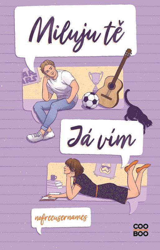 Obálka knihy Miluju tě. Já vím