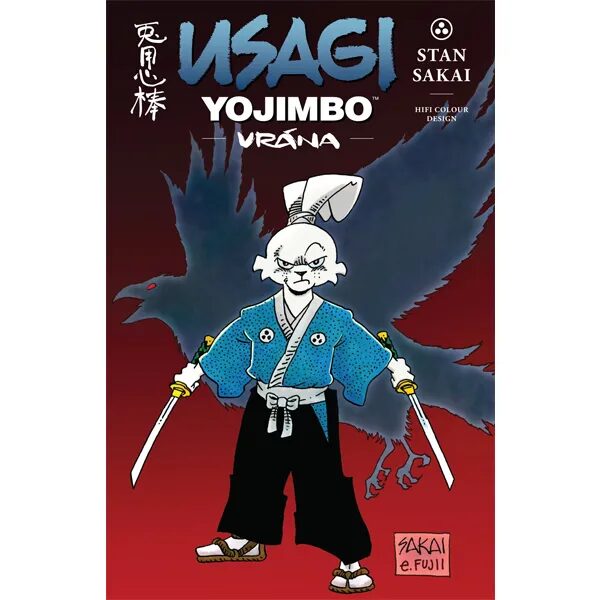 Obálka knihy Usagi Yojimbo: Vrána