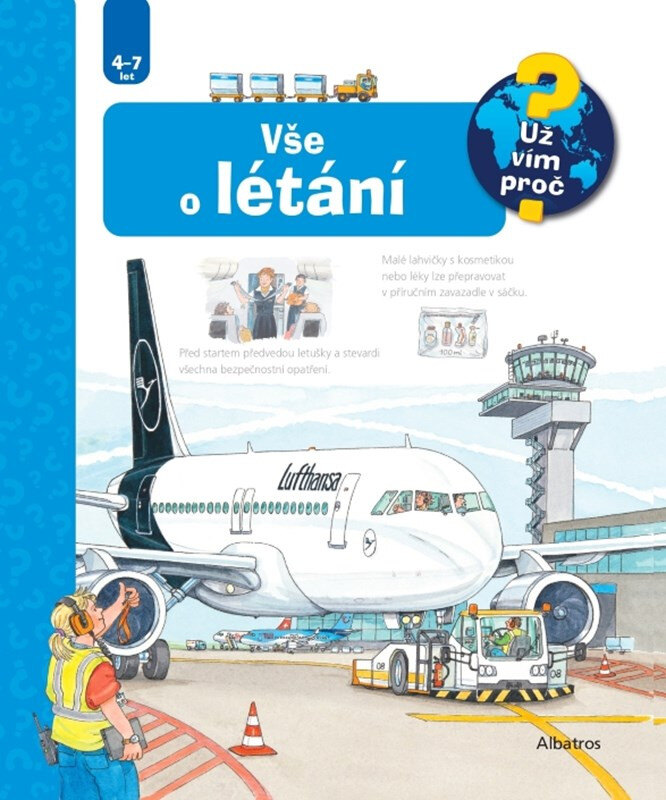 Obálka knihy Vše o létání