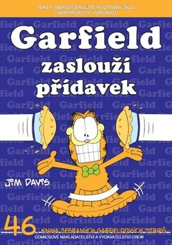 Obálka knihy Garfield zaslouží přídavek