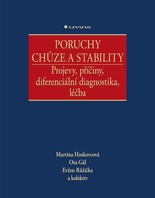 Obálka knihy Poruchy chůze a stability
