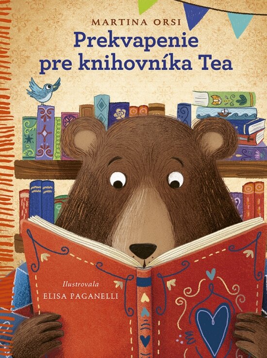 Obálka knihy Prekvapenie pre knihovníka Tea
