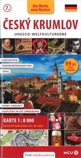 Obálka knihy Český Krumlov - kapesní průvodce/německy