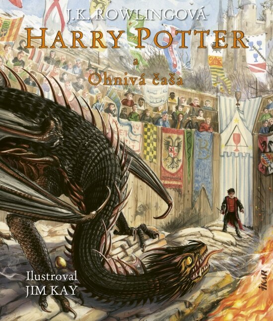 Obálka knihy Harry Potter 4 a Ohnivá čaša – Ilustrovaná edícia