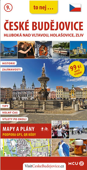 Obálka knihy České Budějovice - kapesní průvodce/česky
