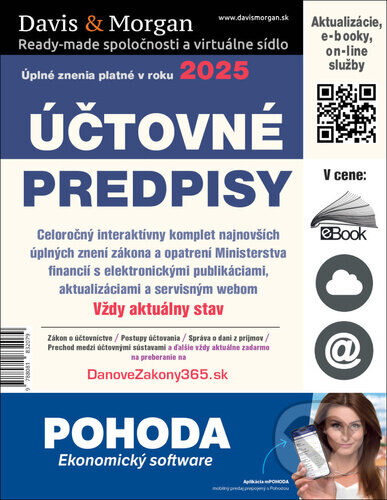 Obálka knihy Účtovné predpisy 2025