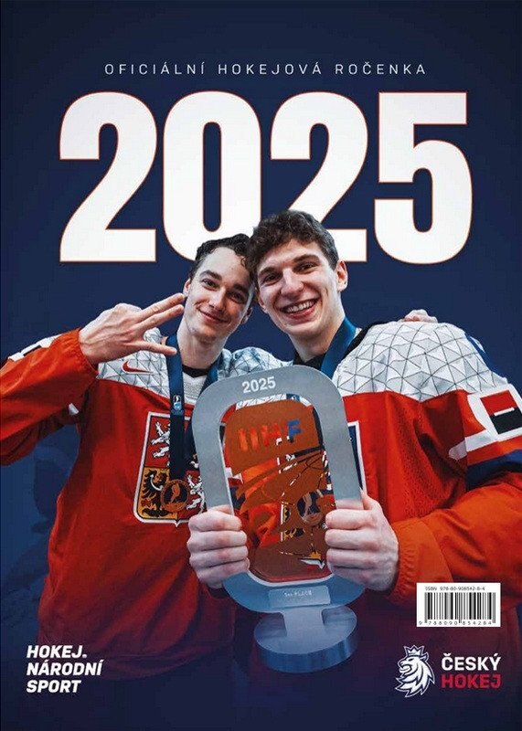 Obálka knihy Hokejová ročenka 2025