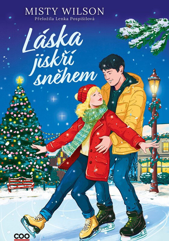 Obálka knihy Láska jiskří sněhem