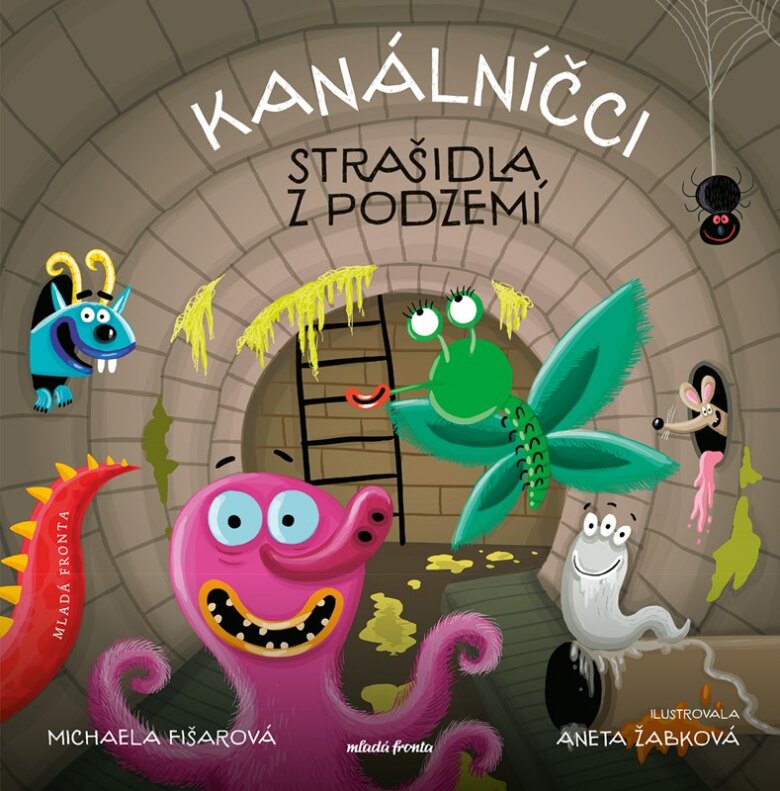 Obálka knihy Kanálníčci: Strašidla z podzemí