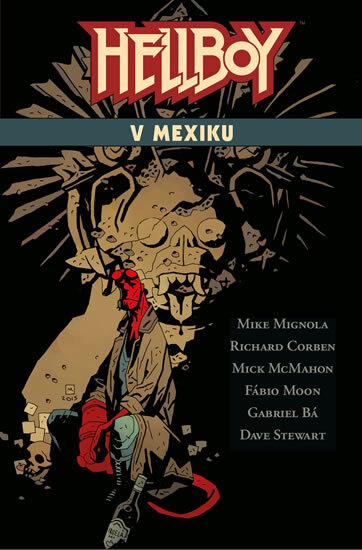 Obálka knihy Hellboy v Mexiku