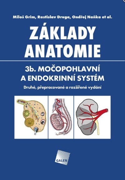 Obálka knihy Základy anatomie. 3b. Močopohlavní a endokrinní systém - Druhé, přepracované a rozšířené vydání