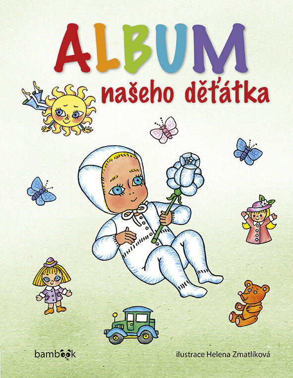 Obálka knihy Album našeho děťátka